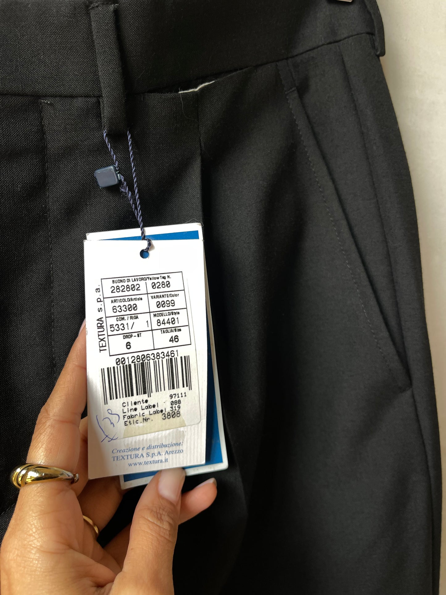 Classic black pant
