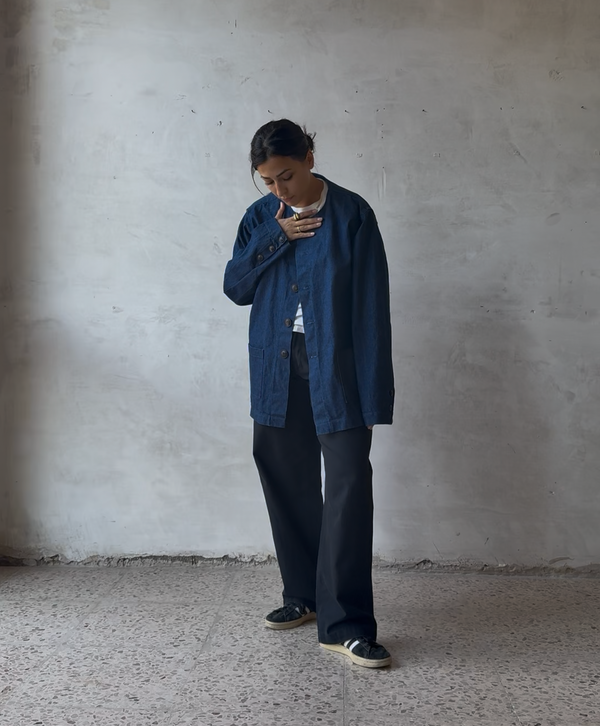 Minimal jeans jacket