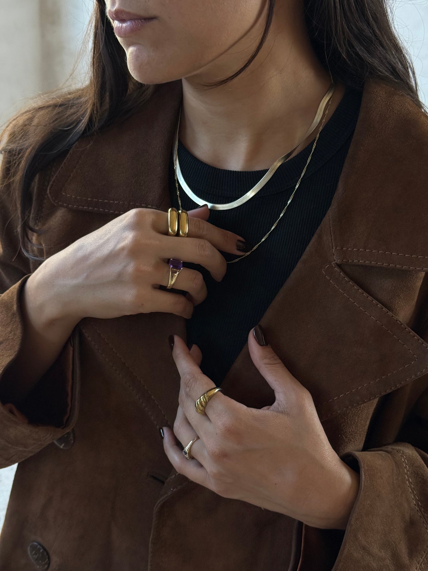 Suede jacket