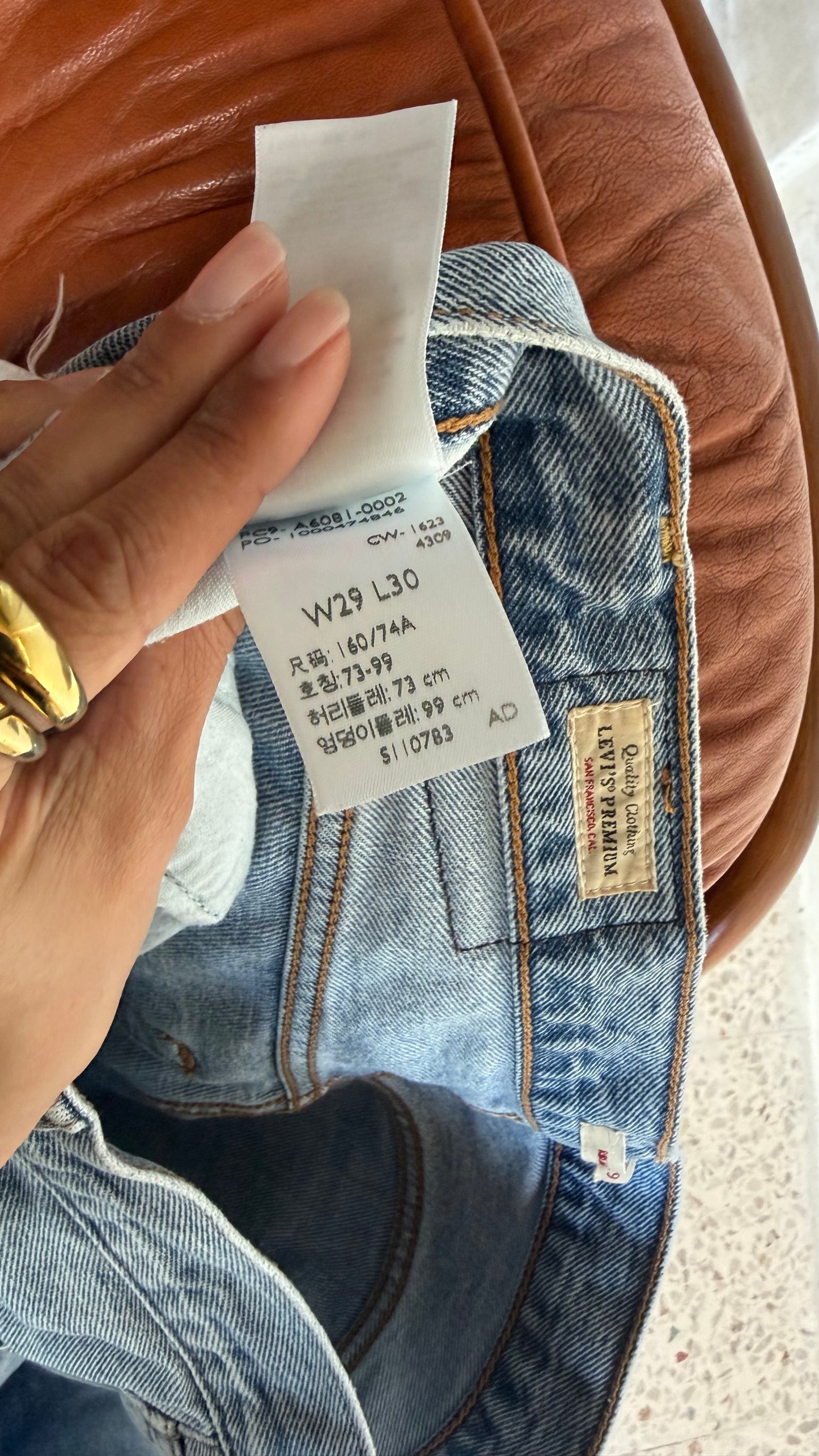 Levi’s ribcage