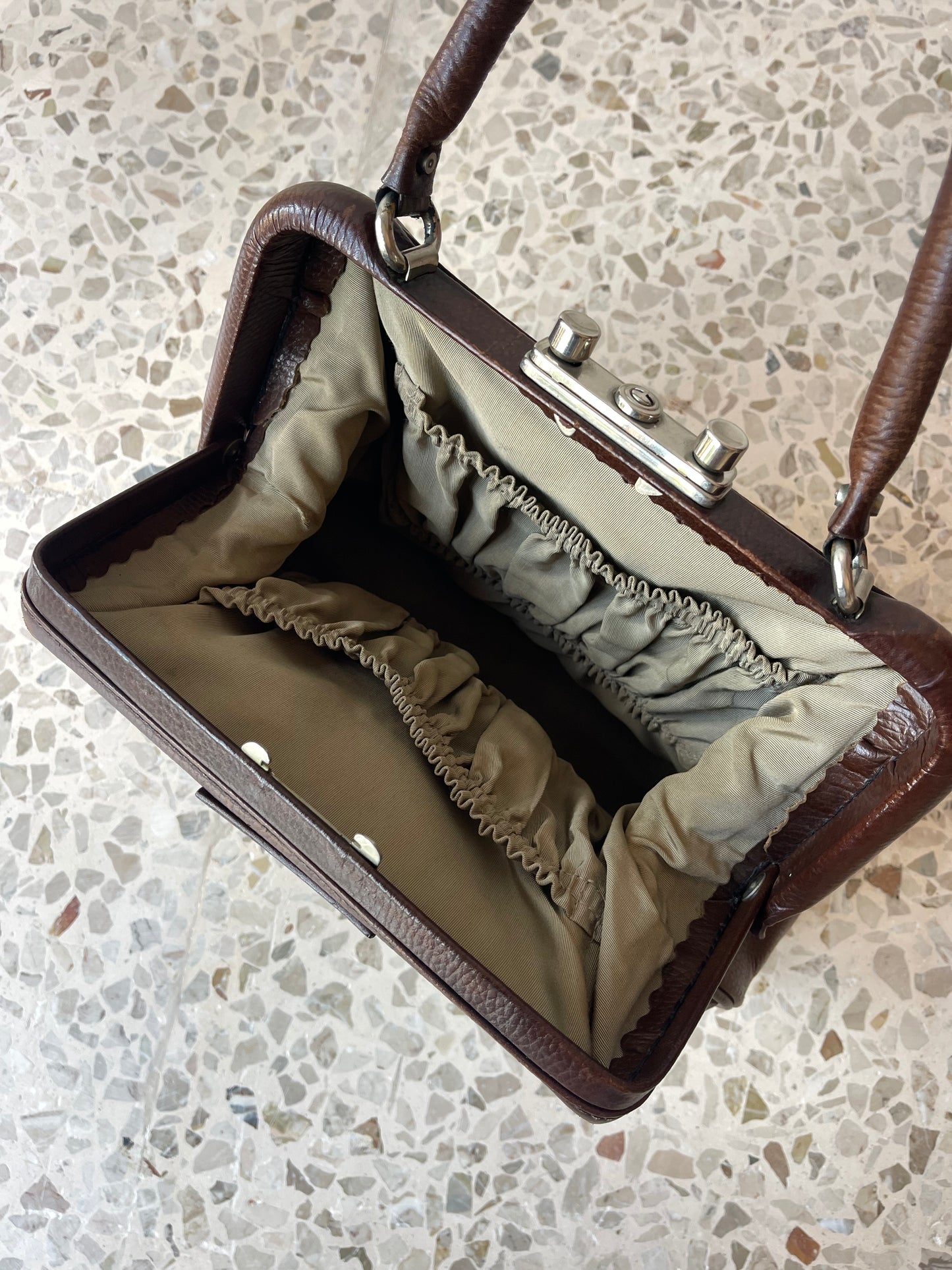 Brown handbag