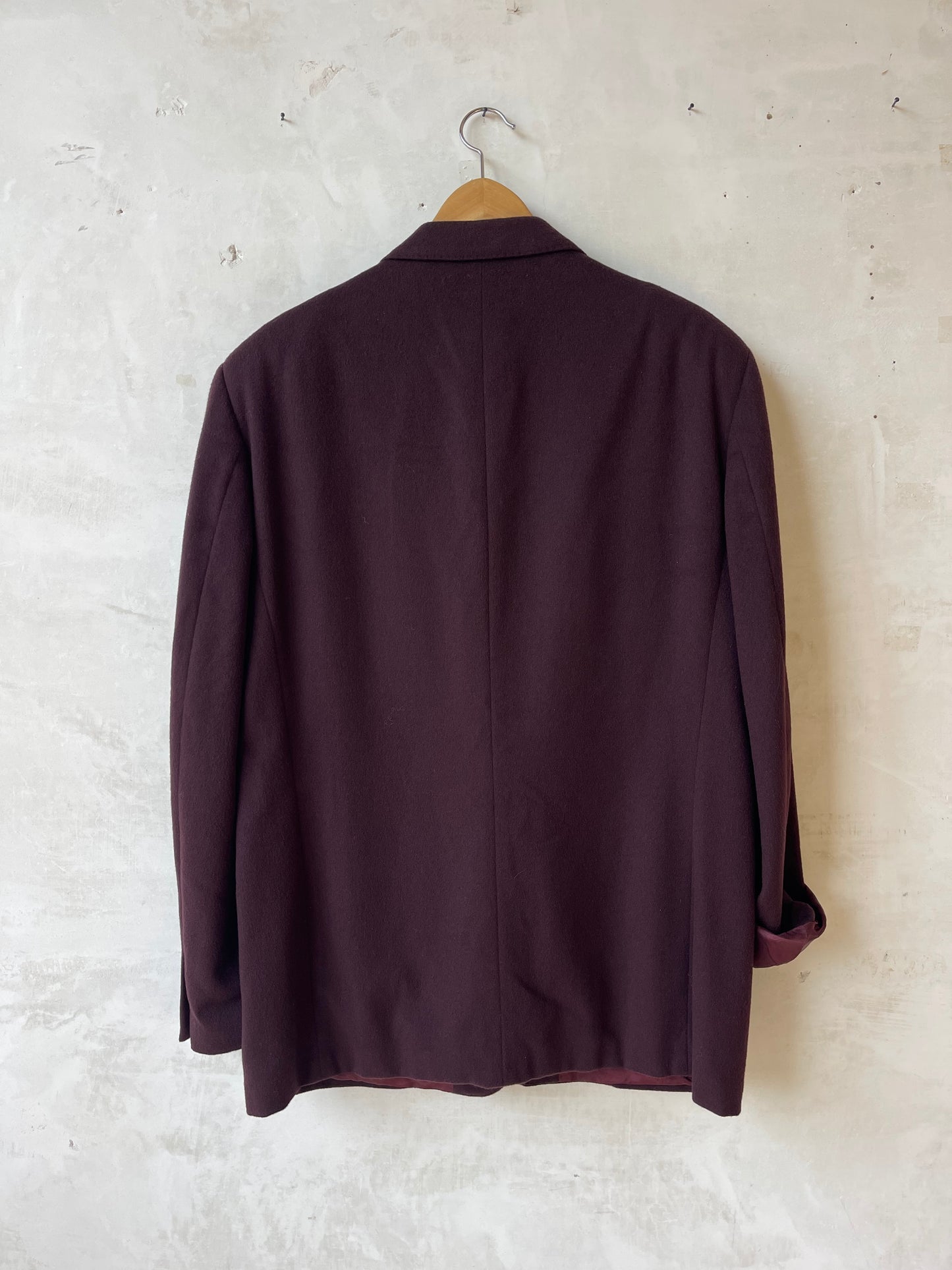 Burgundy blazer