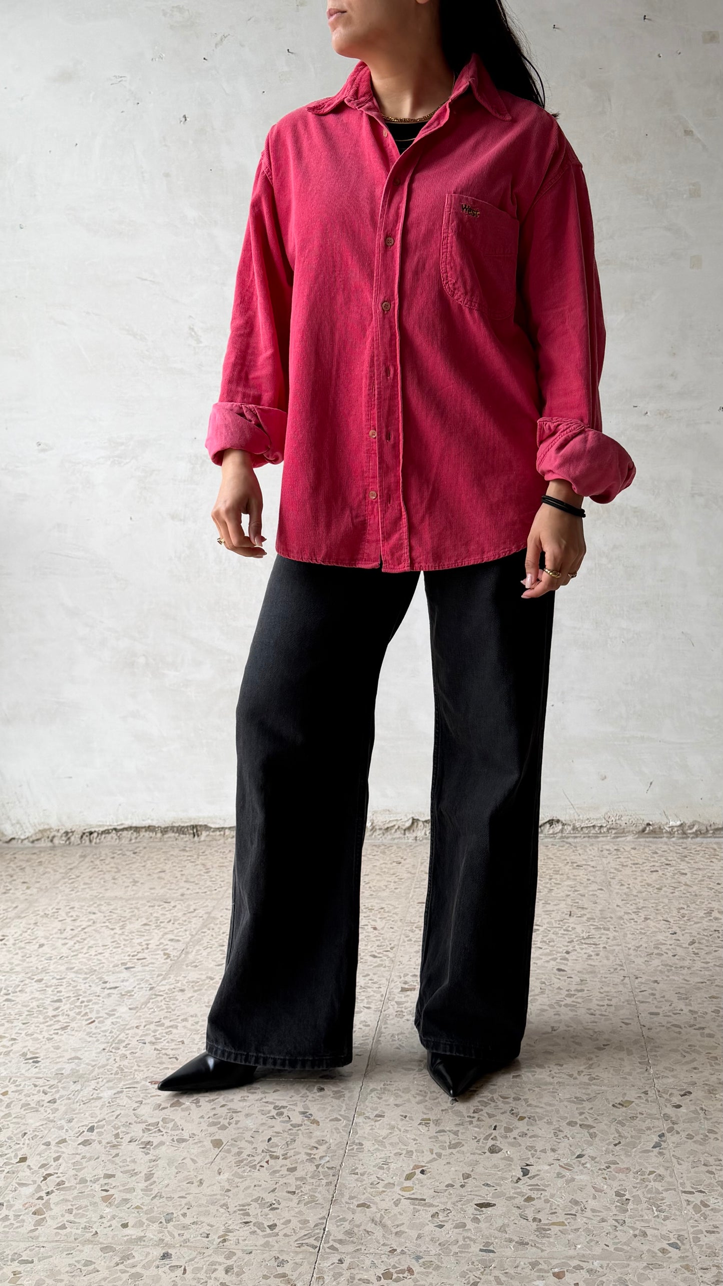 Velvet shirt