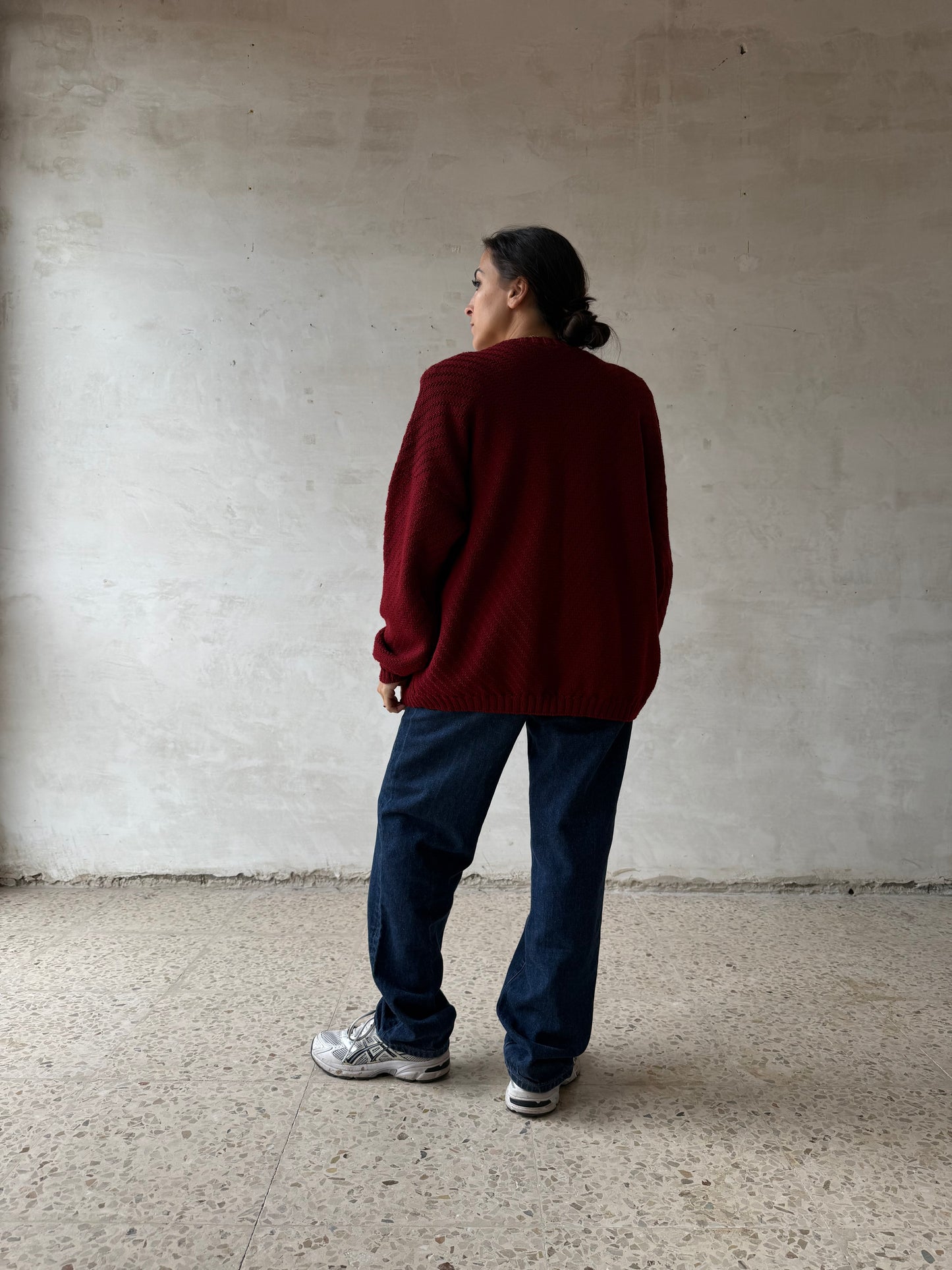 Bordeaux cardigan