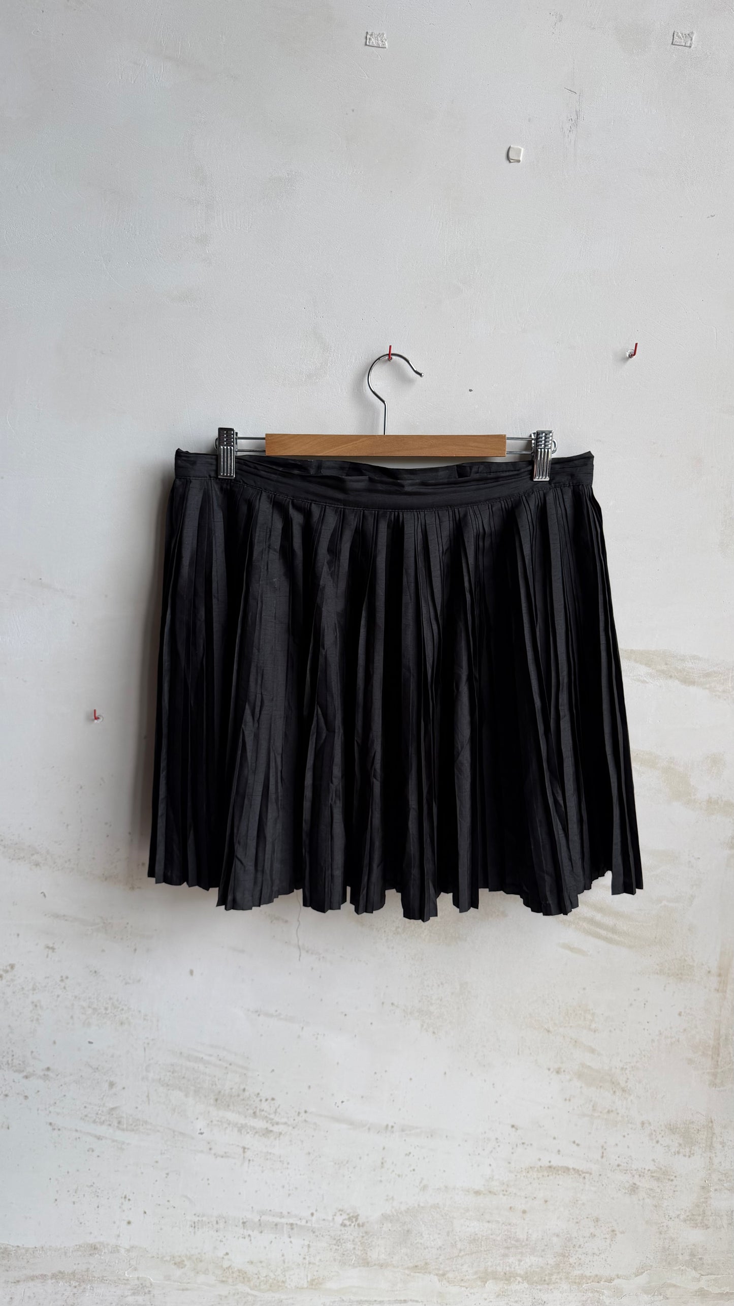 Plated skirt
