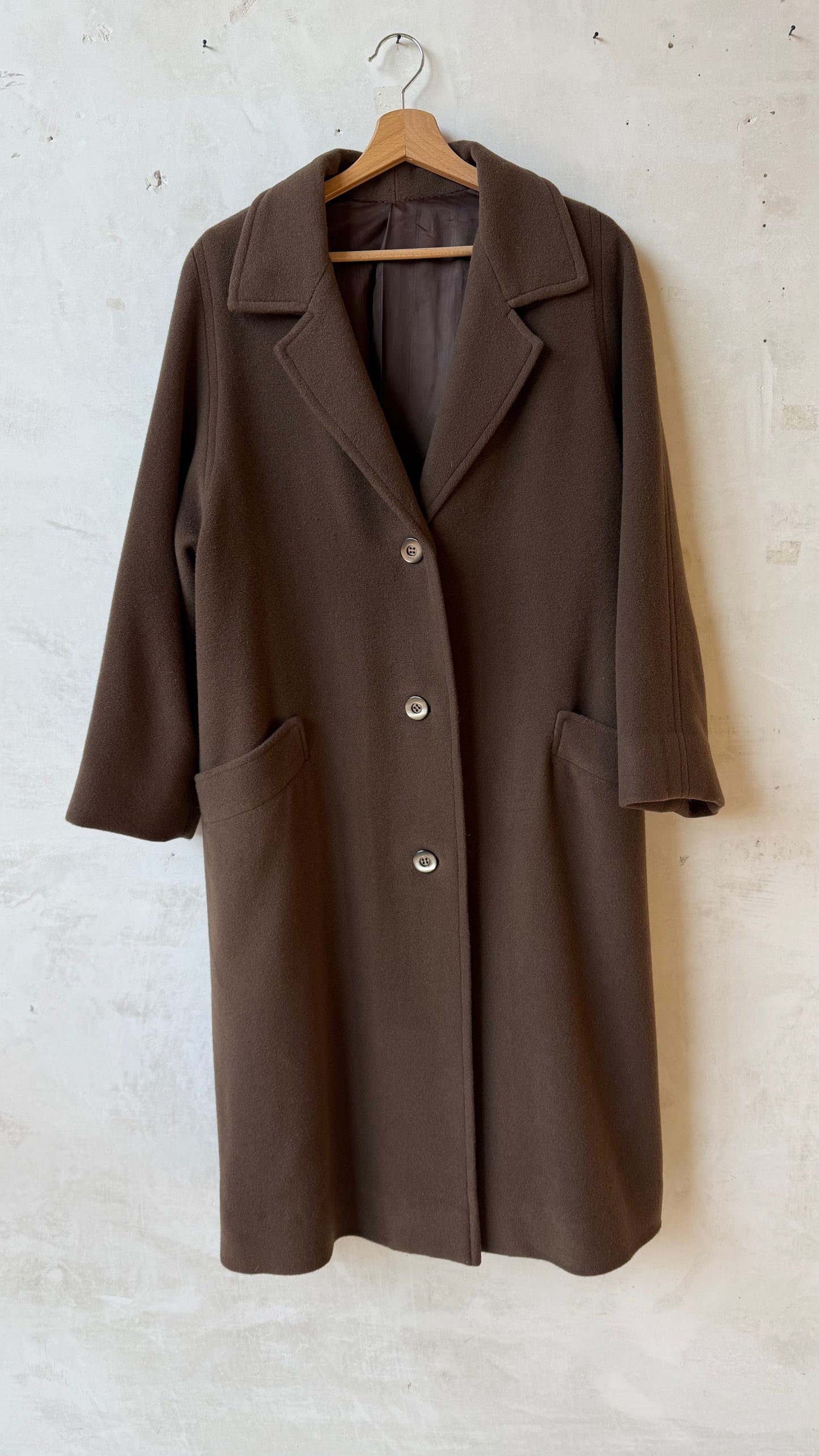 Green vintage coat