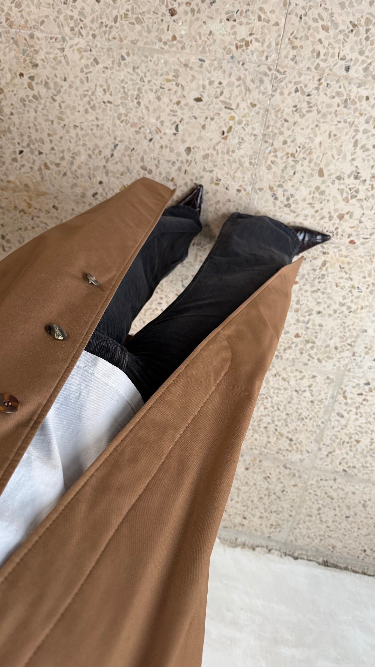 Brown trench