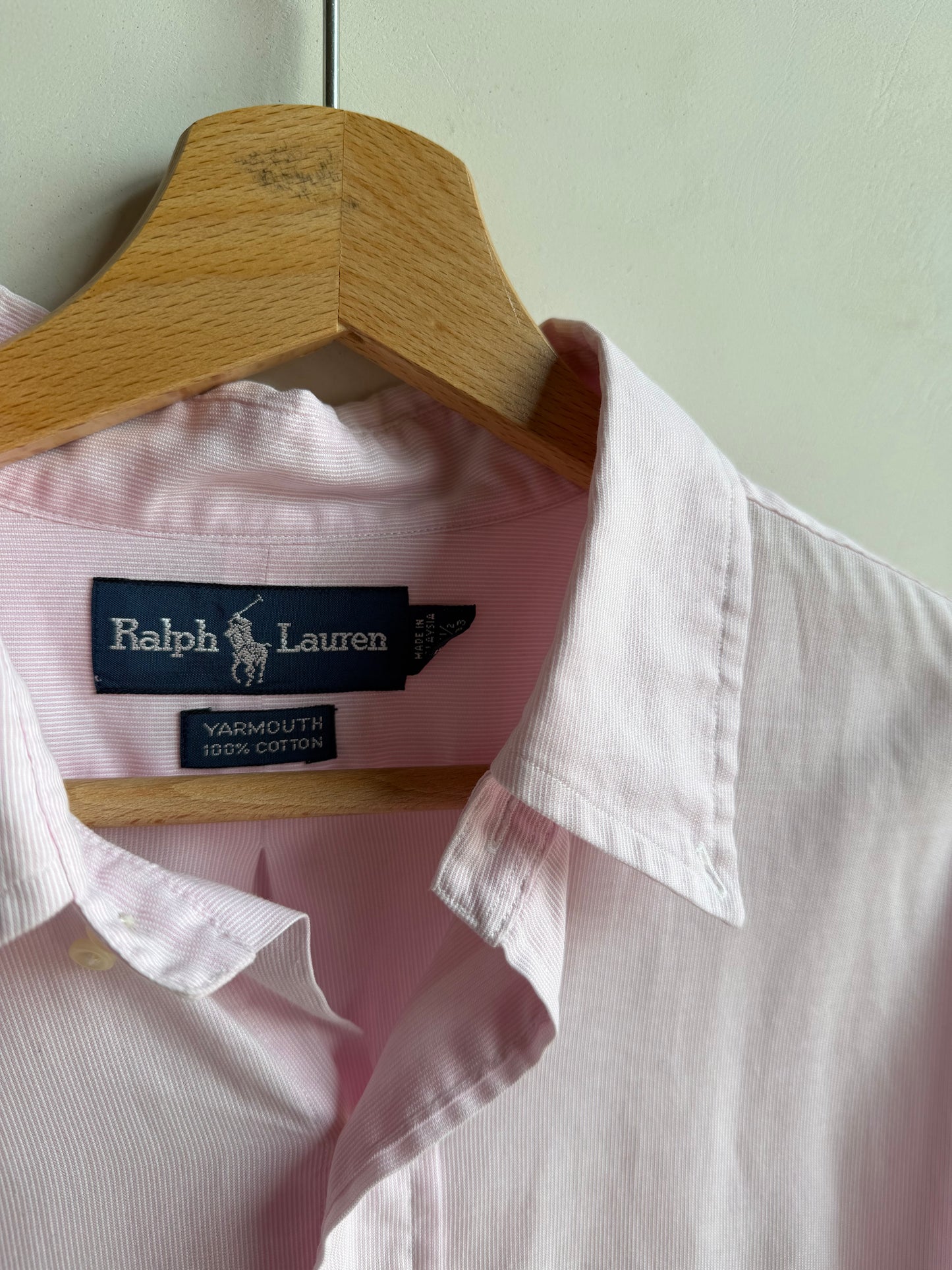 Ralph Lauren pink shirt