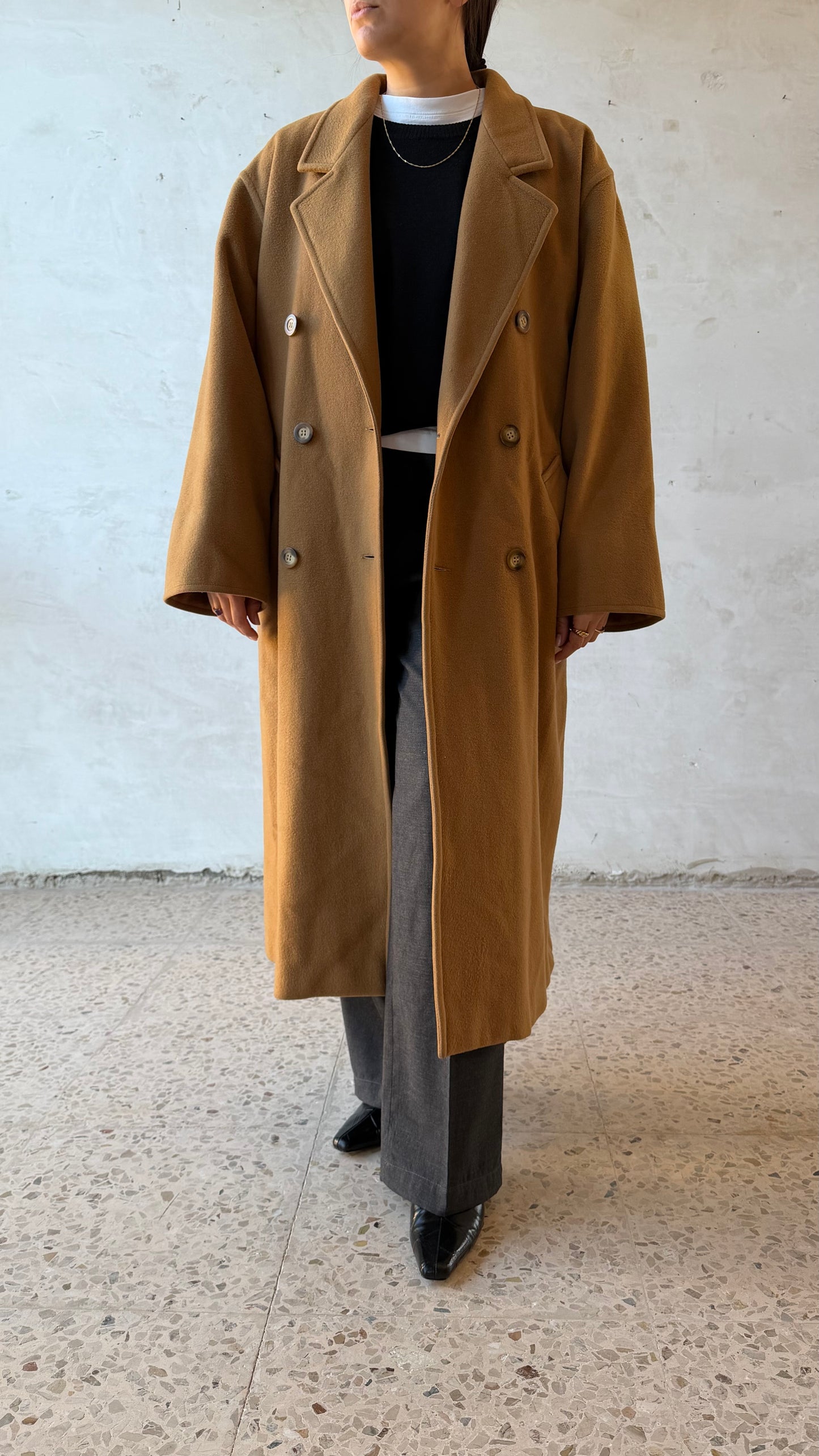 Marella camel coat