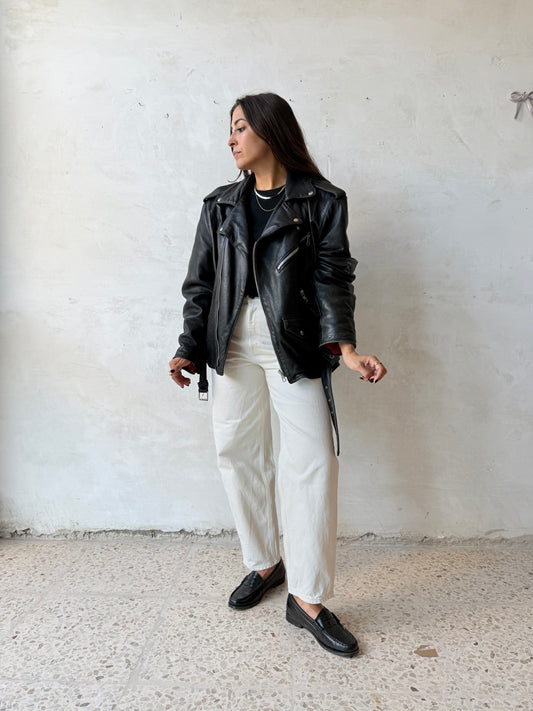 Chiodo in pelle
