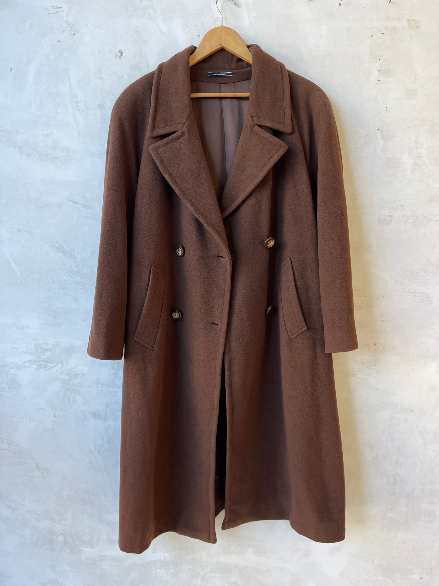 Brown coat