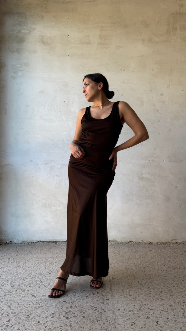 Brown dress