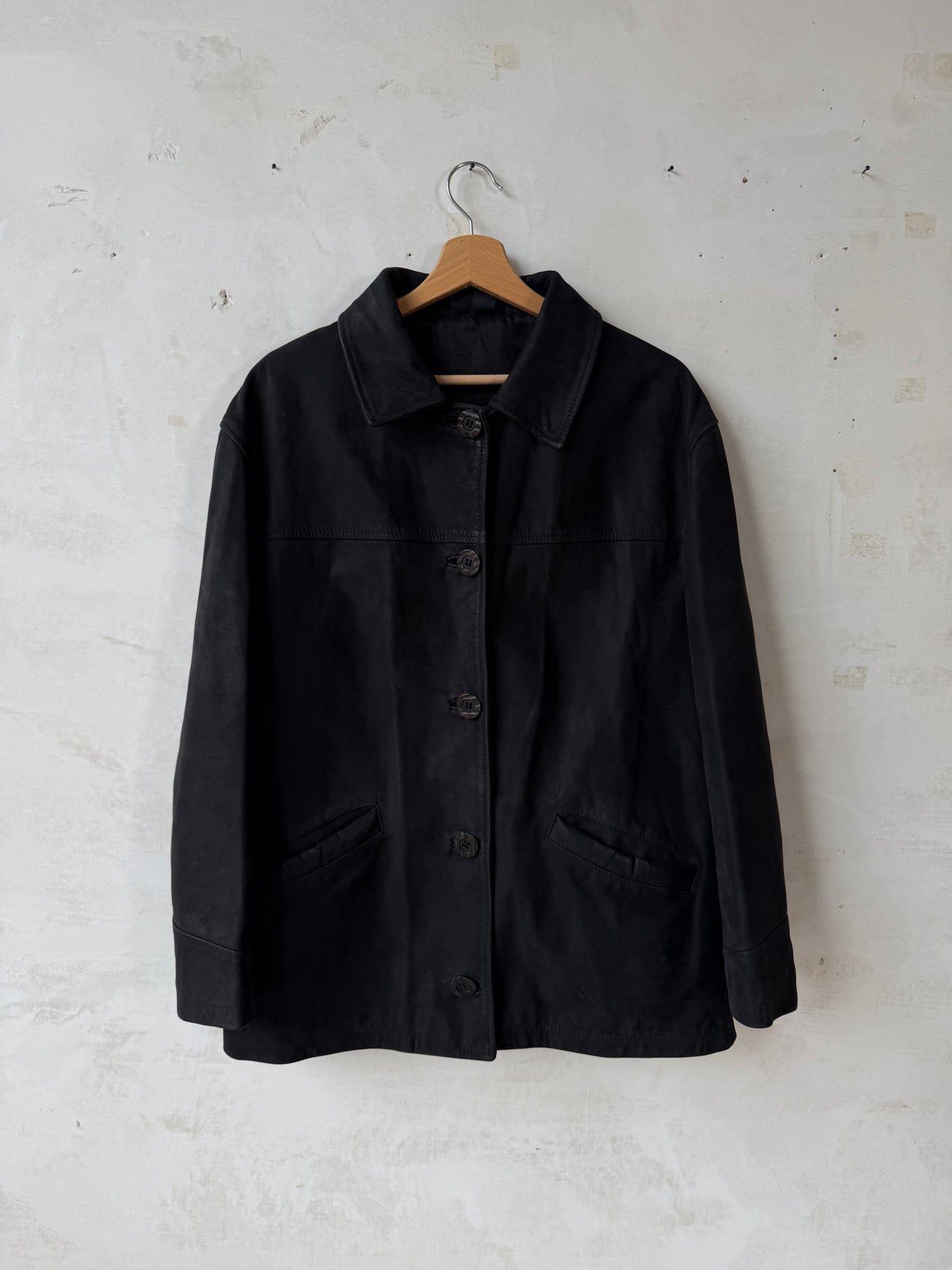 Perfect black leather