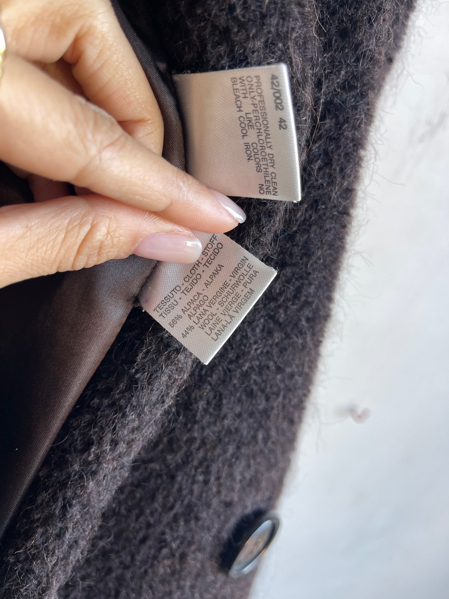 Max Mara Alpaca coat