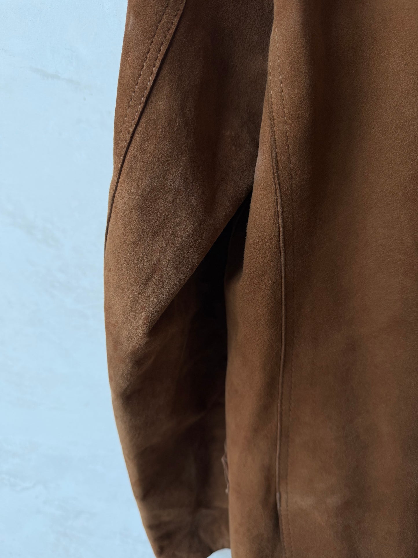Suede blazer