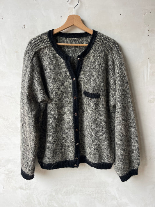 Kid mohair cardigan