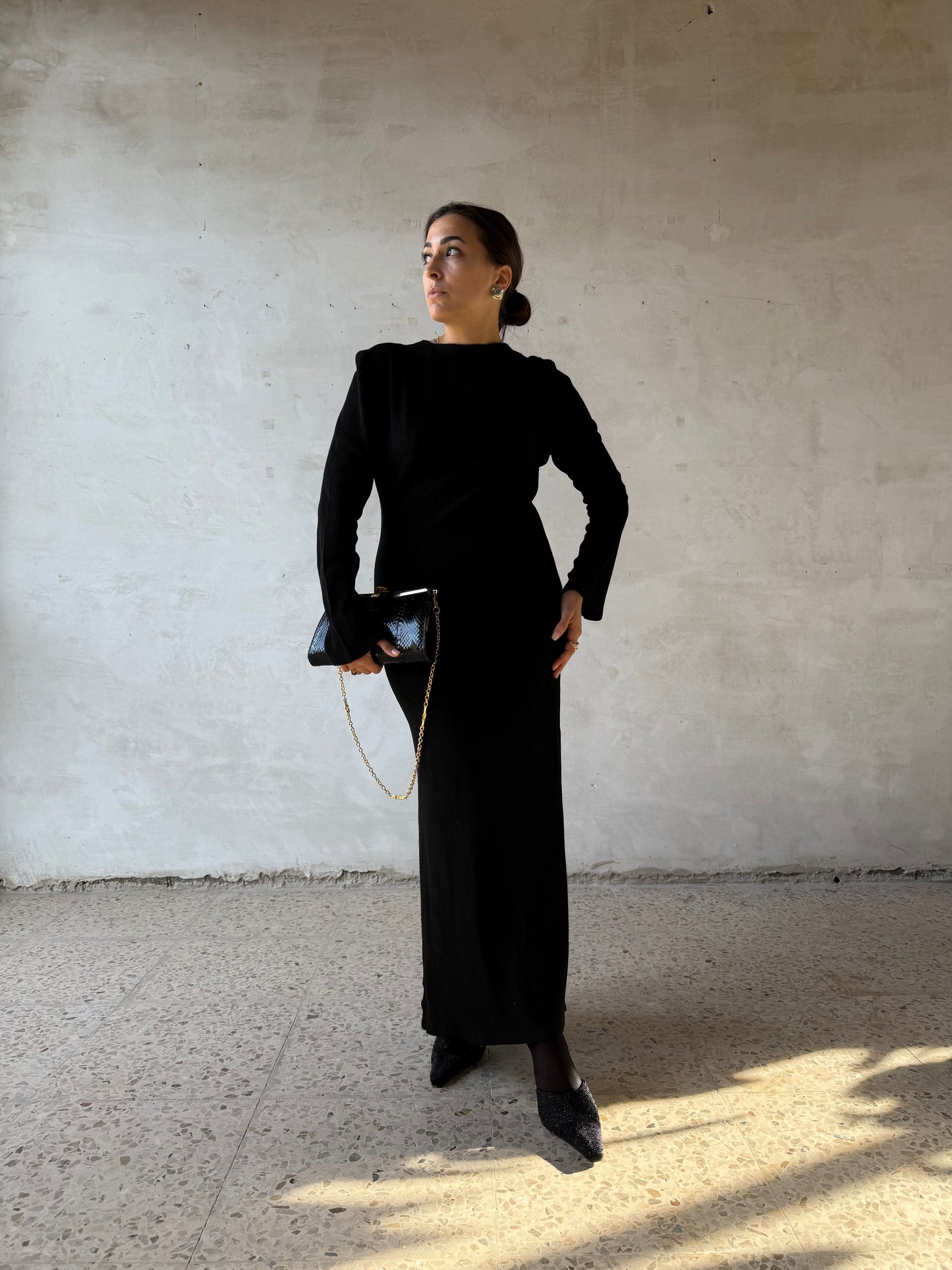 Handmade black dress