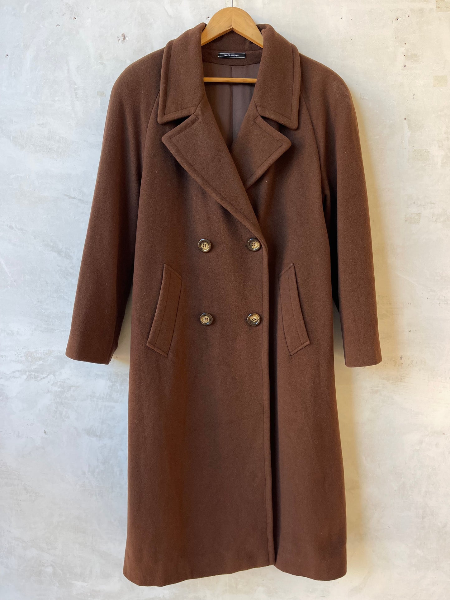 Brown coat