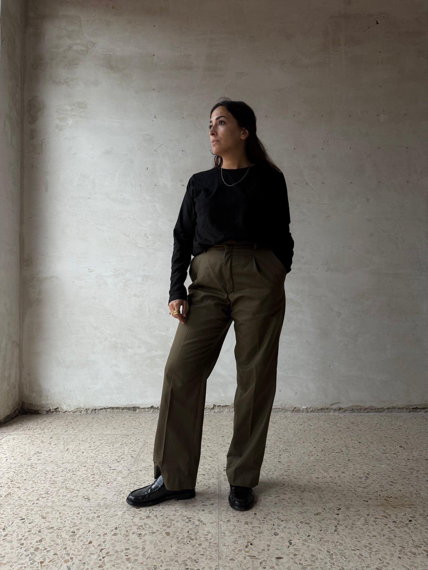 Perfect Green trousers