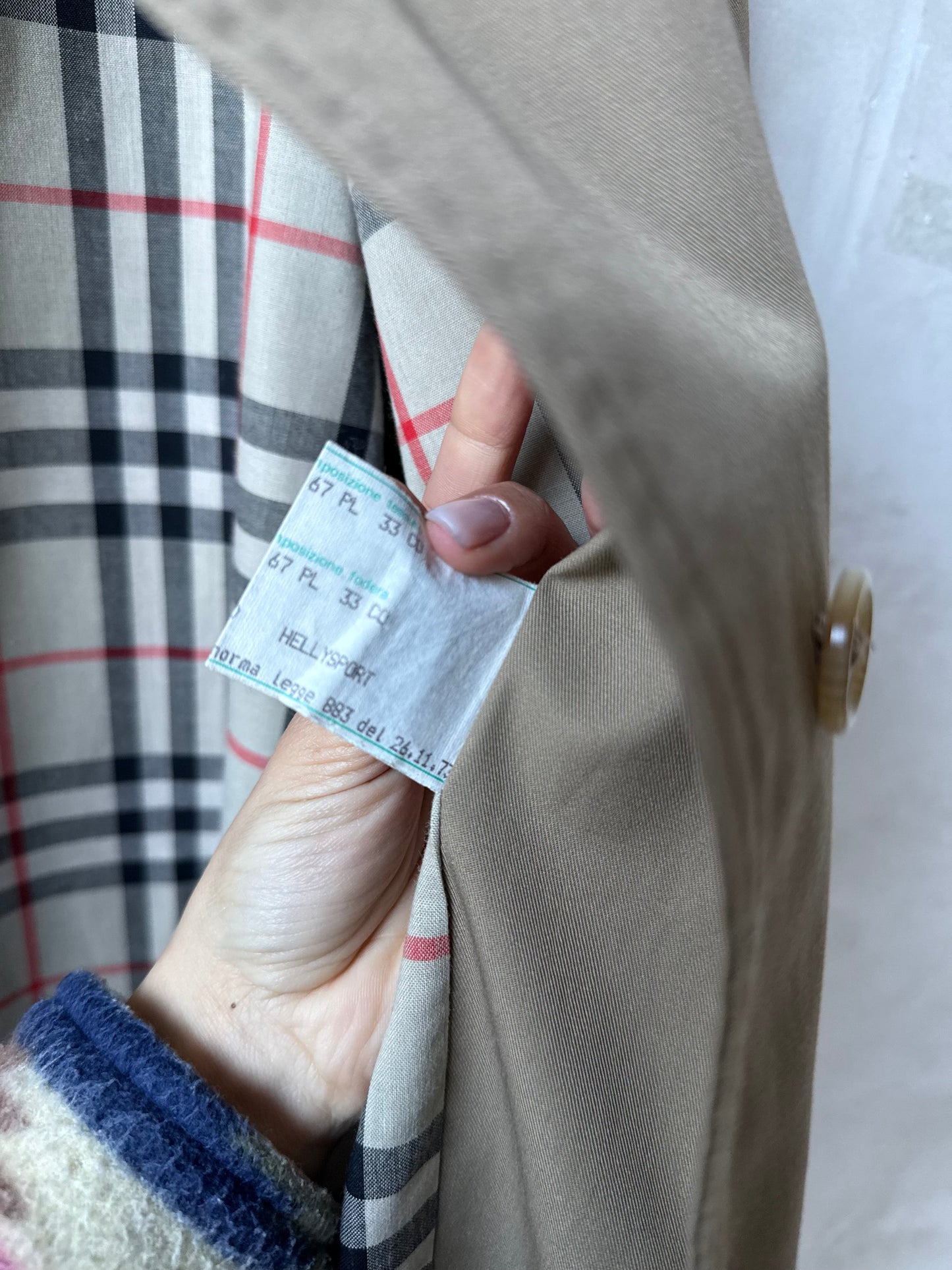 Vintage trench