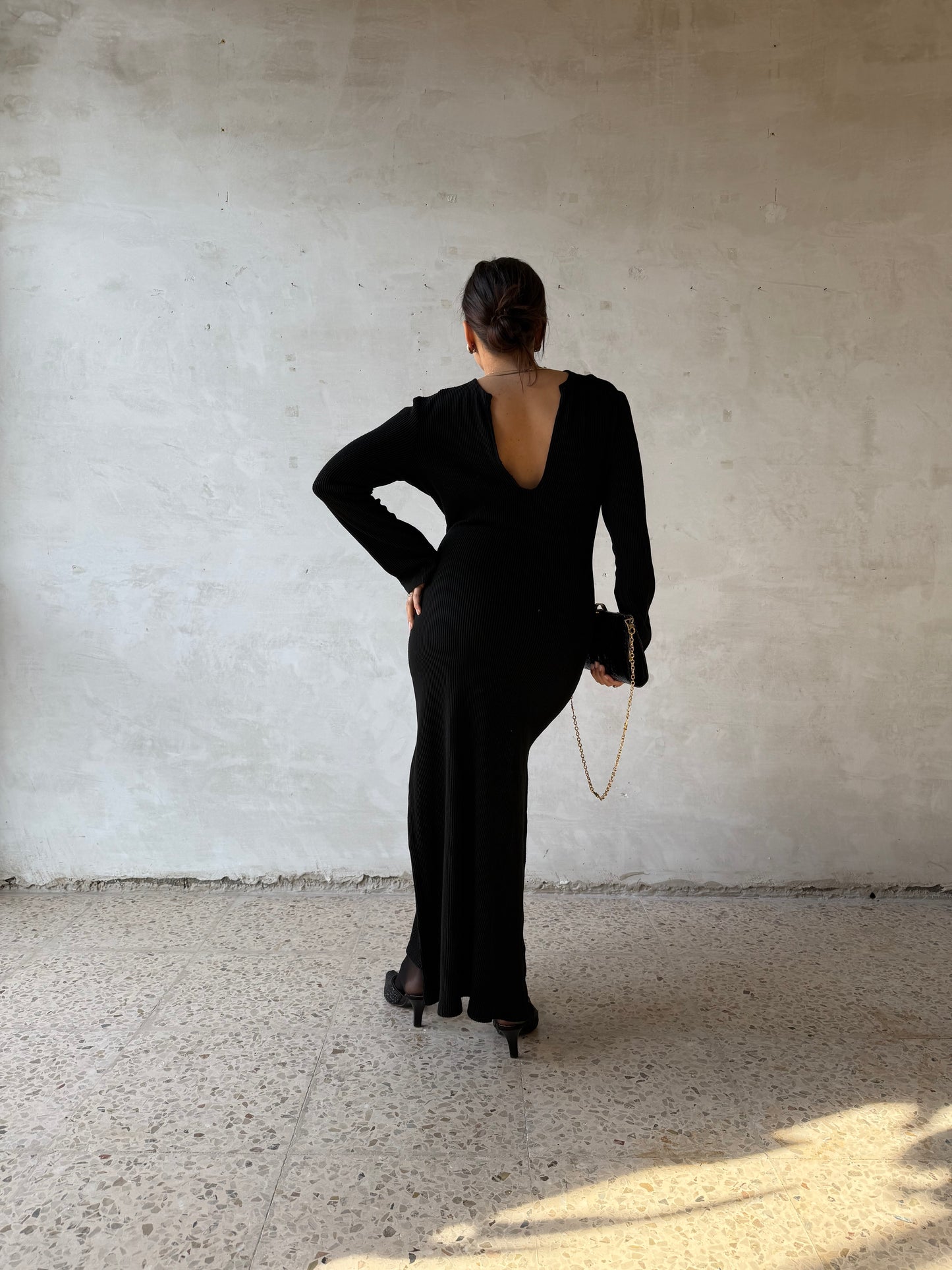 Handmade black dress