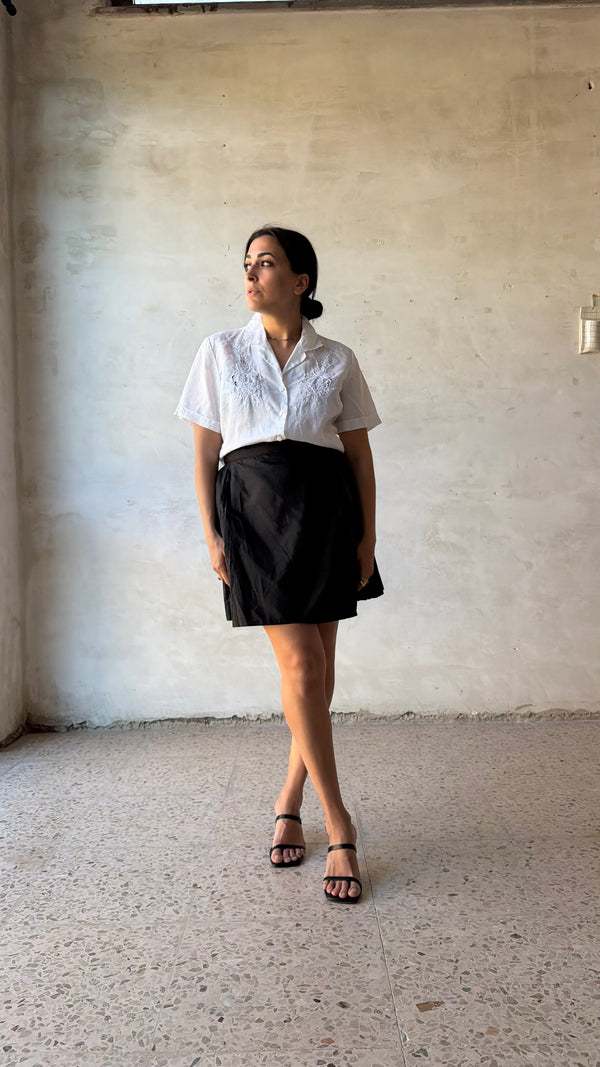 Plated skirt