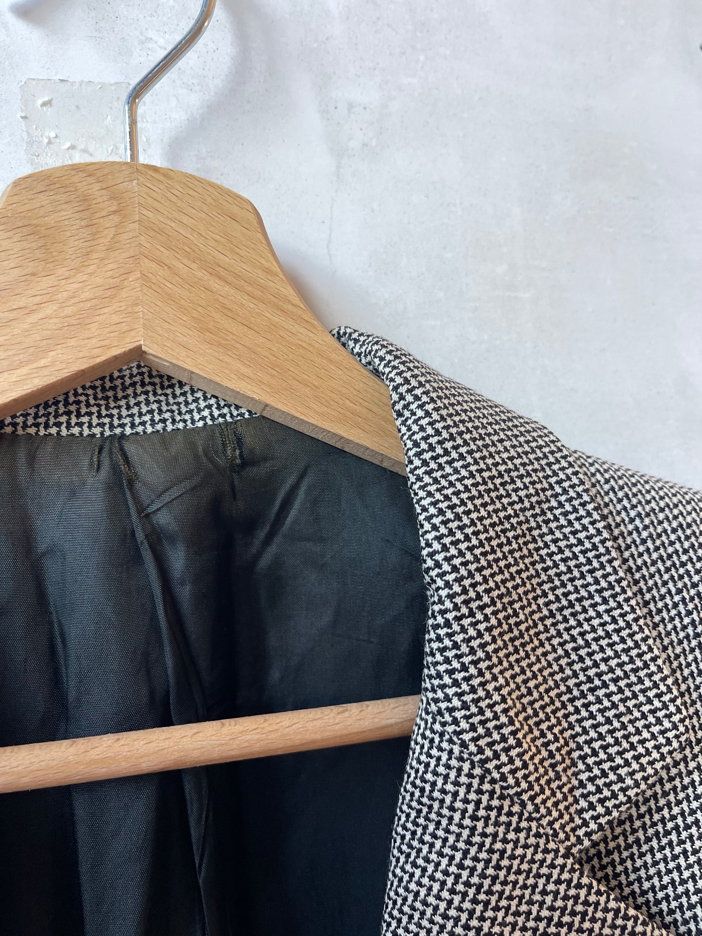 Pied de poule blazer